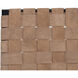 Omari Suede Light Tan Leather Lounge Chair